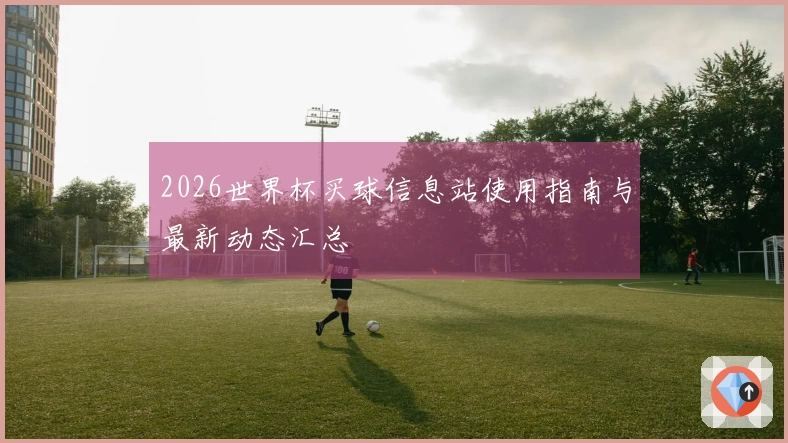 2026世界杯买球信息站使用指南与最新动态汇总