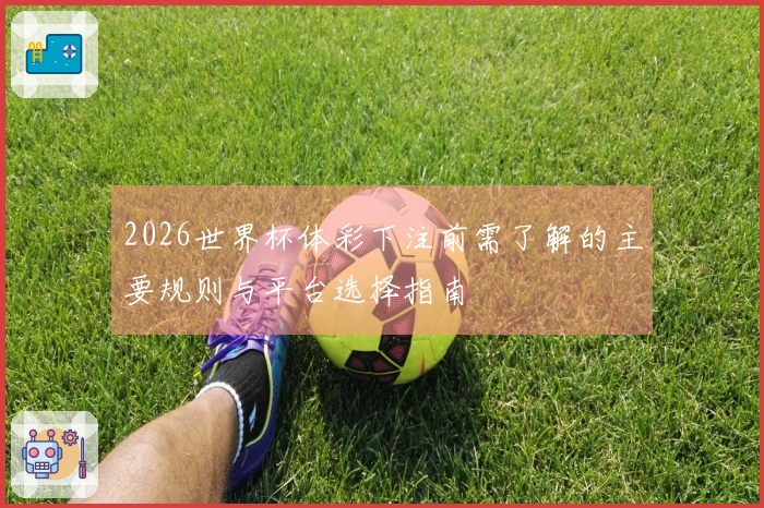 2026世界杯体彩下注前需了解的主要规则与平台选择指南